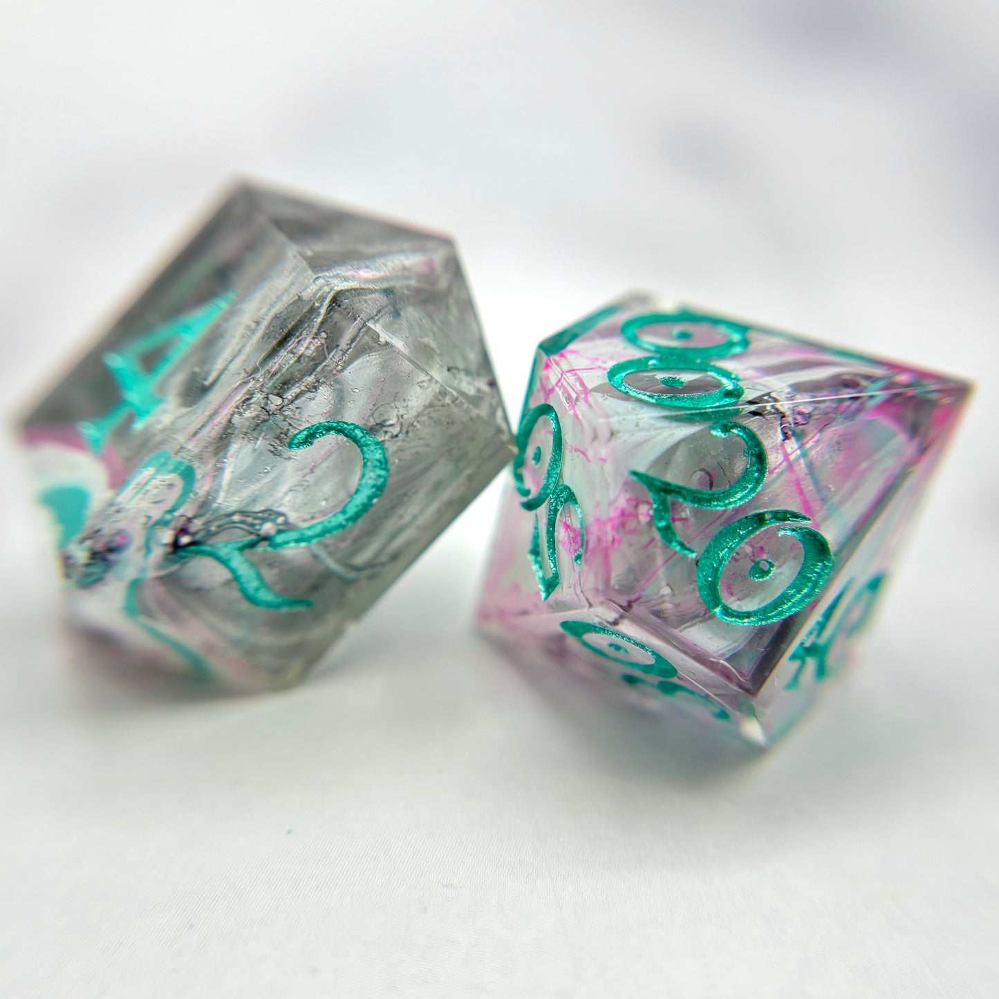 Watercolor- 8pc Dice Set
