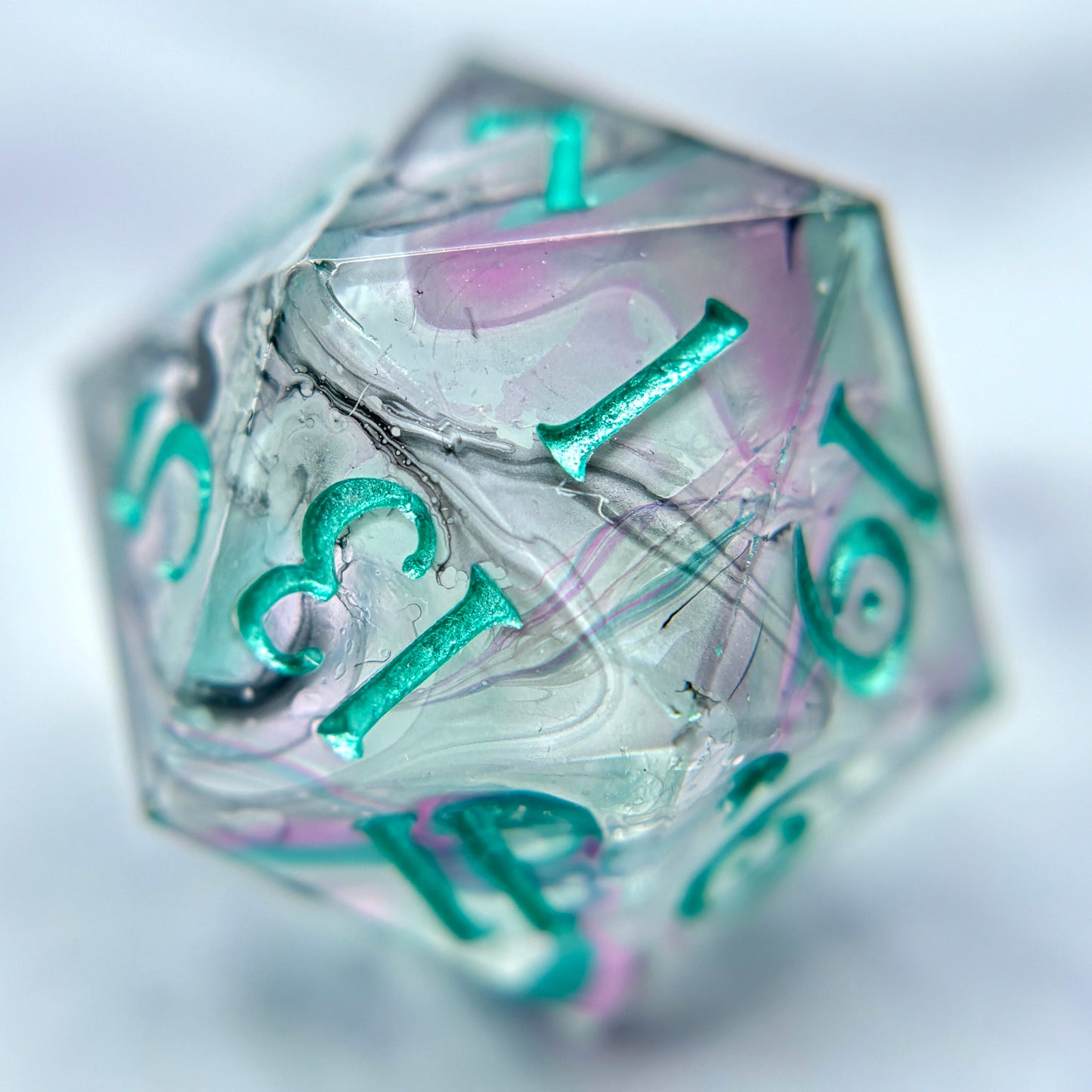 Watercolor- 8pc Dice Set