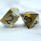 Autumn Gold- 8pc Dice Set