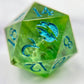 Green Petri- 8pc Dice Set