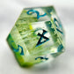 Green Petri- 8pc Dice Set