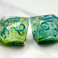 Green Petri- 8pc Dice Set