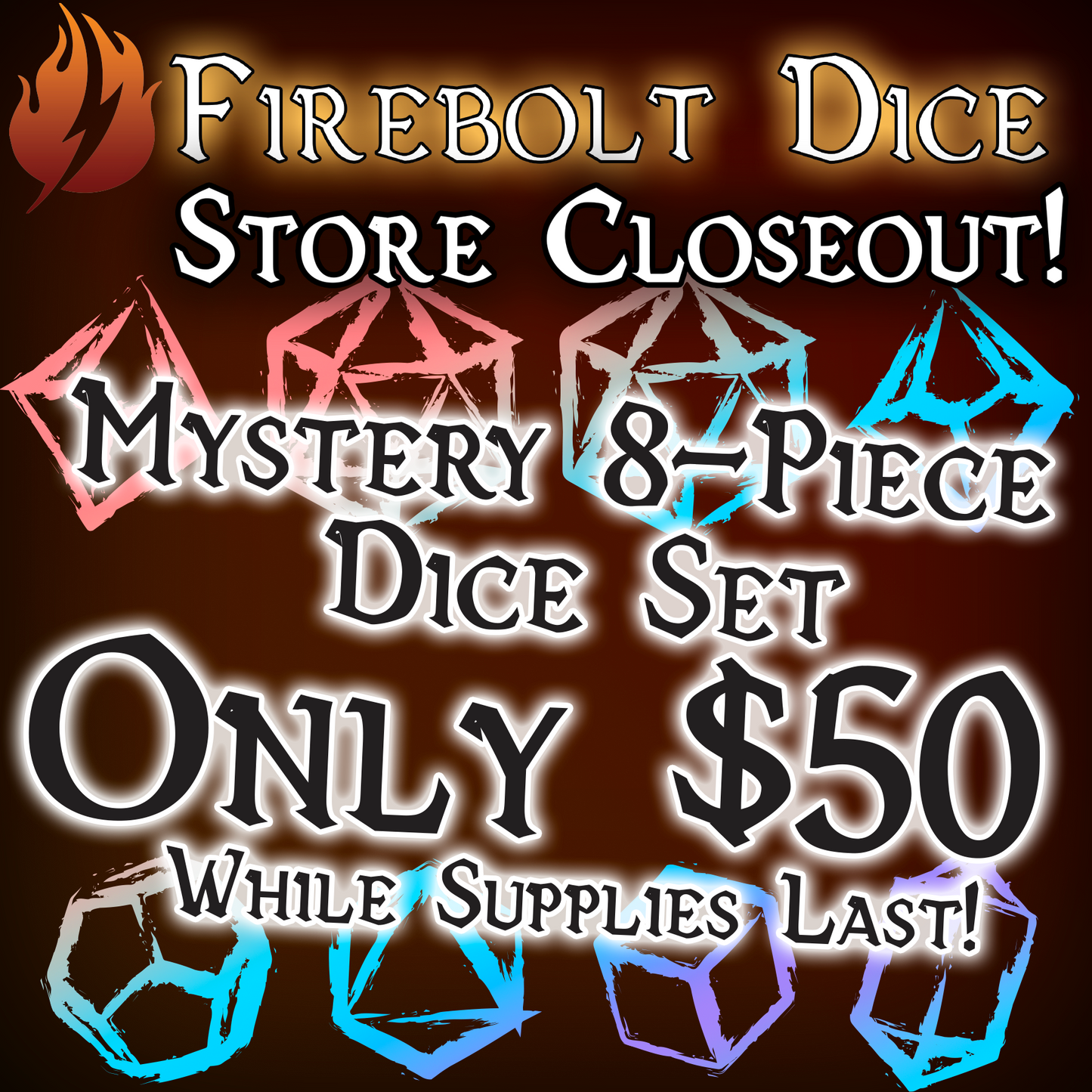 Mystery 8-Piece Dice Set!